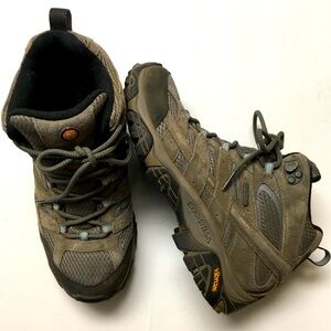 Merrell Mid Waterproof Hiking Boots Size 8.5 Performance Outdoors Travel Workout